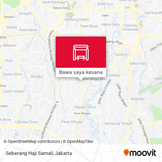 Peta Seberang Haji Samali