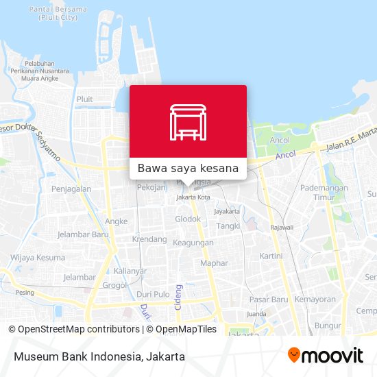 Peta Museum Bank Indonesia
