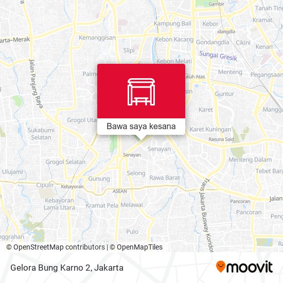 Peta Gelora Bung Karno 2