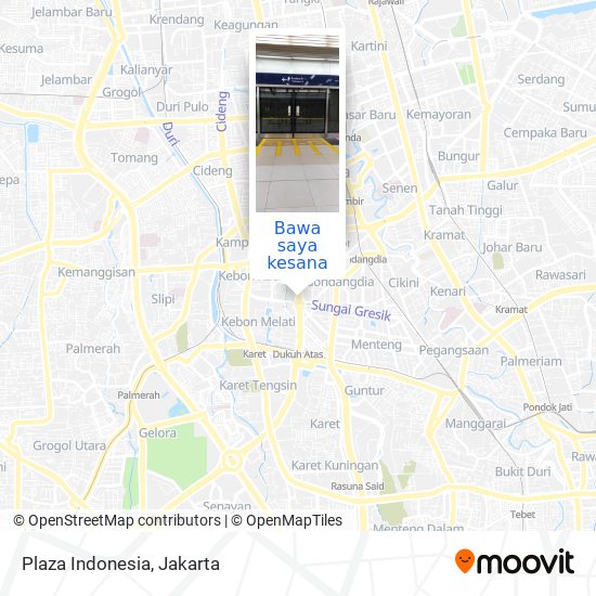 Peta Plaza Indonesia