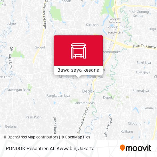 Peta PONDOK Pesantren AL Awwabin