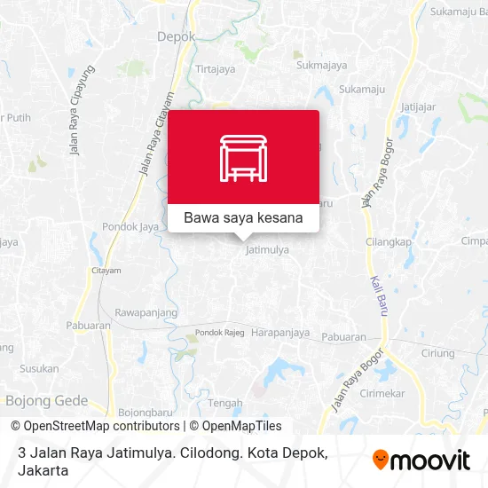 Perhentian 3 Jalan Raya Jatimulya. Cilodong. Kota Depok - Rute, Jadwal ...