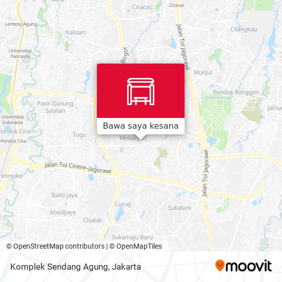 Peta Komplek Sendang Agung