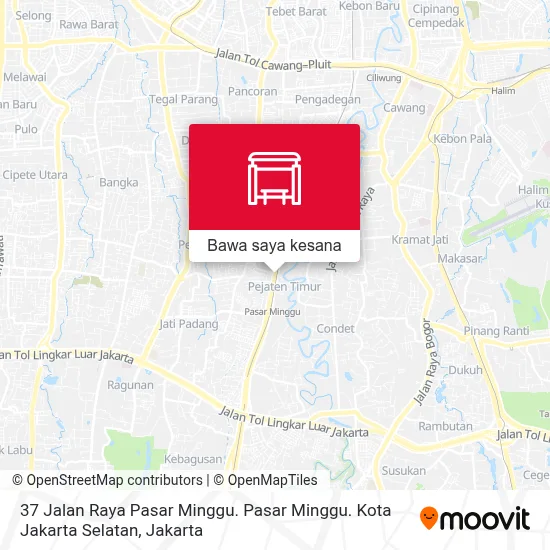 Jalan Raya Pasar Perhentian 37 Jalan Raya Pasar Minggu. Pasar Minggu. Kota Jakarta ...