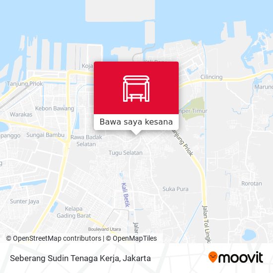 Peta Seberang Sudin Tenaga Kerja