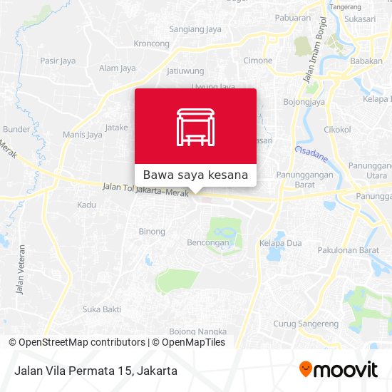 Peta Jalan Vila Permata 15