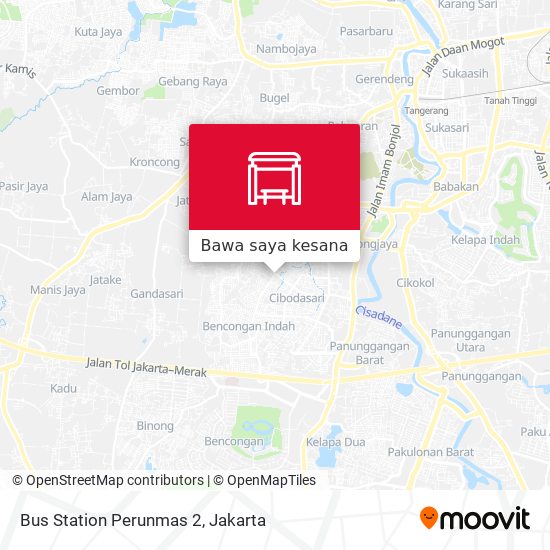 Peta Bus Station Perunmas 2