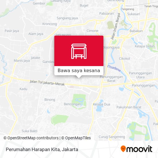 Peta Perumahan Harapan Kita