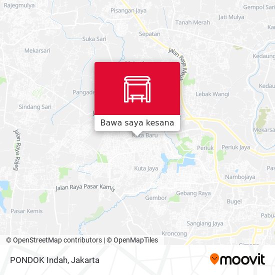 Peta PONDOK Indah