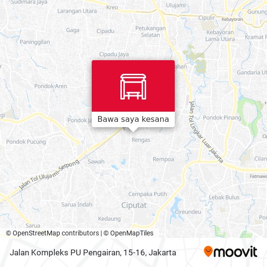 Peta Jalan Kompleks PU Pengairan, 15-16