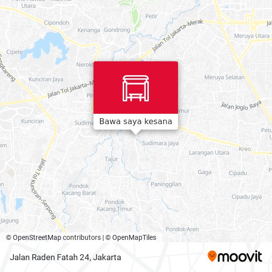 Peta Jalan Raden Fatah 24