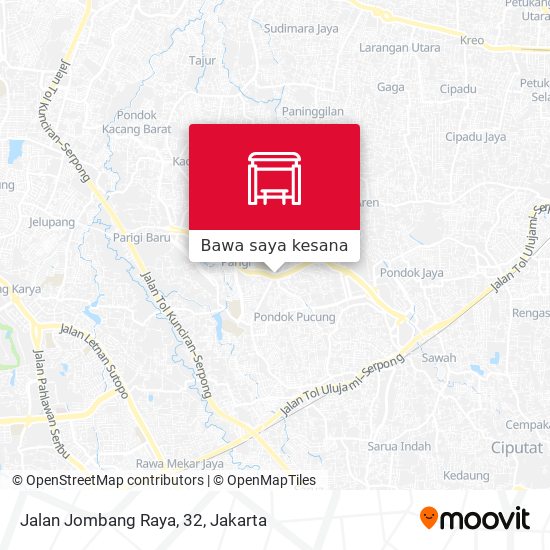 Peta Jalan Jombang Raya, 32