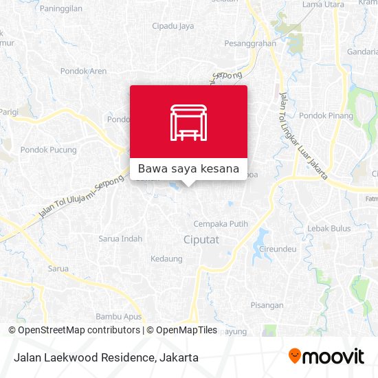 Peta Jalan Laekwood Residence