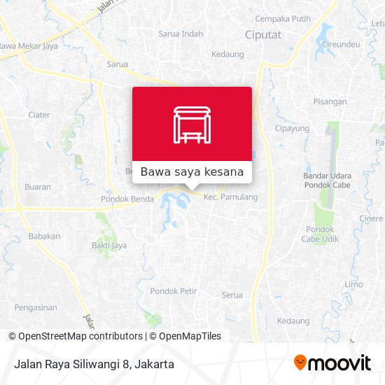 Peta Jalan Raya Siliwangi 8