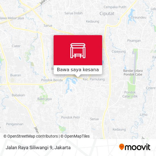 Peta Jalan Raya Siliwangi 9
