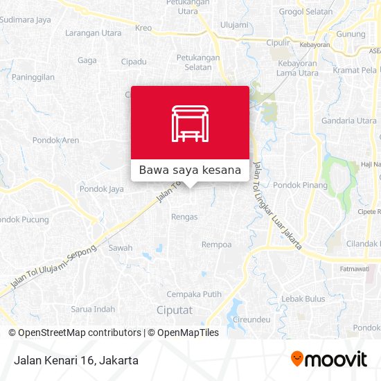 Peta Jalan Kenari 16