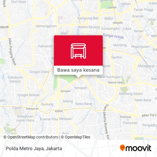 Peta Polda Metro Jaya