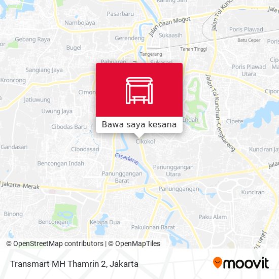 Peta Transmart MH Thamrin 2
