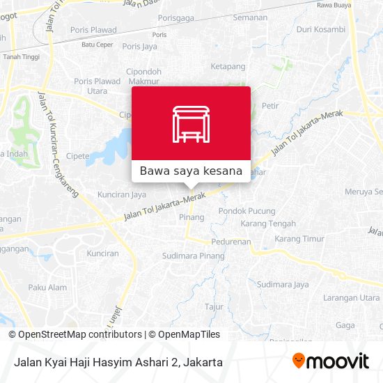 Peta Jalan Kyai Haji Hasyim Ashari 2