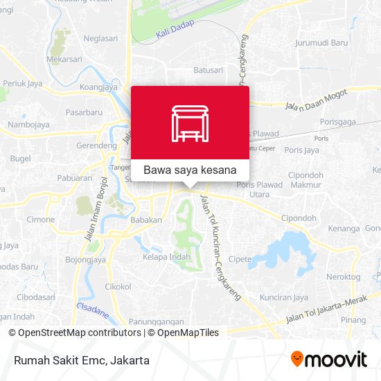 Peta Rumah Sakit Emc