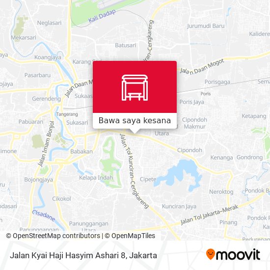 Peta Jalan Kyai Haji Hasyim Ashari 8