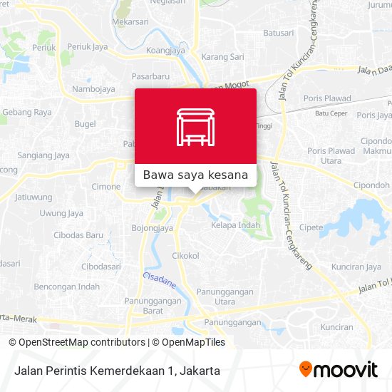 Peta Jalan Perintis Kemerdekaan 1