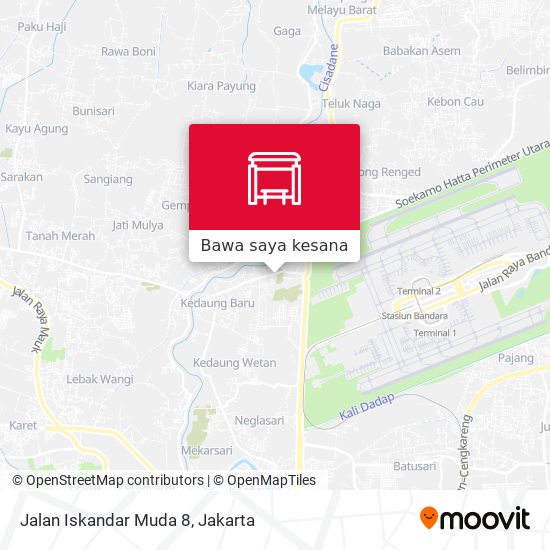 Peta Jalan Iskandar Muda 8