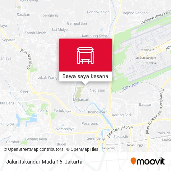 Peta Jalan Iskandar Muda 16