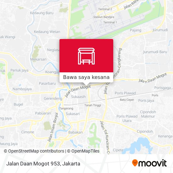 Peta Jalan Daan Mogot 953