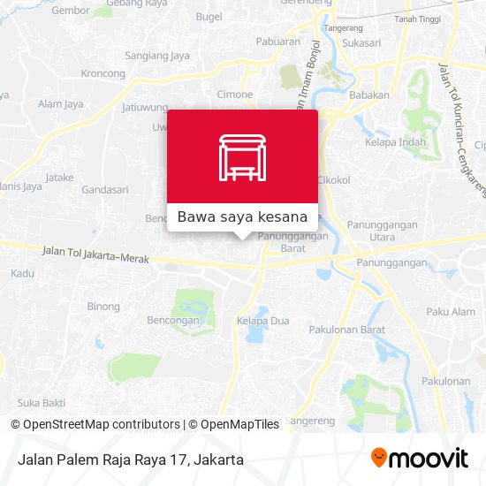 Peta Jalan Palem Raja Raya 17