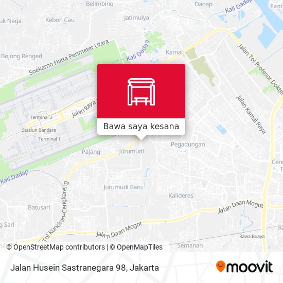 Peta Jalan Husein Sastranegara 98