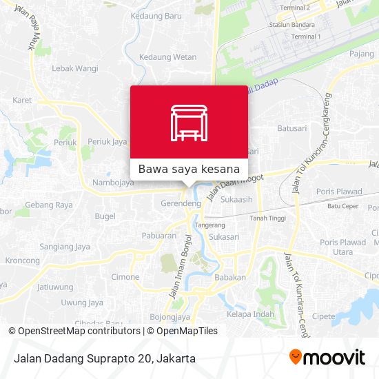 Peta Jalan Dadang Suprapto 20