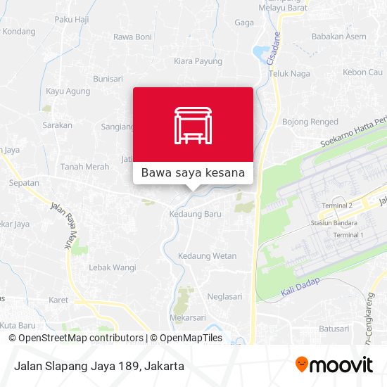 Peta Jalan Slapang Jaya 189