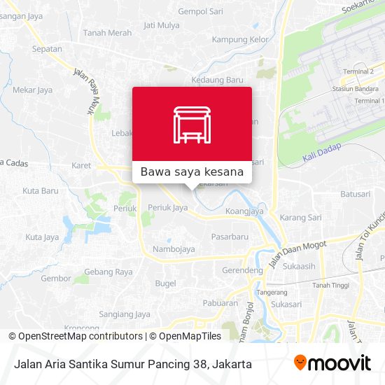 Peta Jalan Aria Santika Sumur Pancing 38