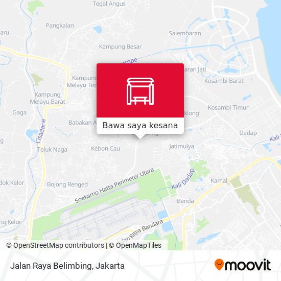 Peta Jalan Raya Belimbing