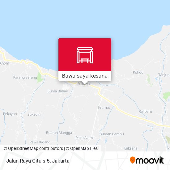 Peta Jalan Raya Cituis 5