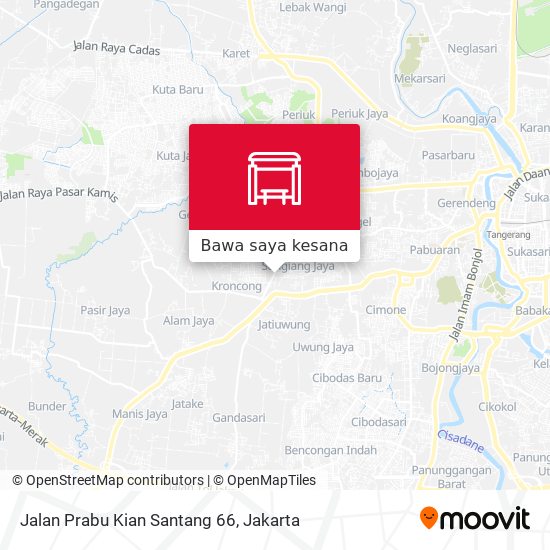 Peta Jalan Prabu Kian Santang 66
