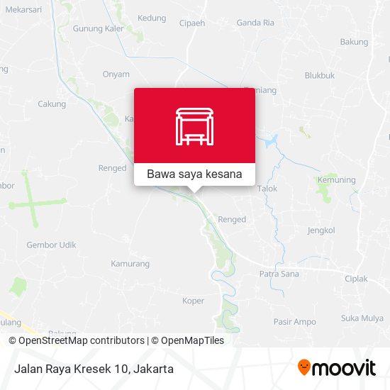 Peta Jalan Raya Kresek 10