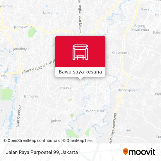 Peta Jalan Raya Parpostel 99