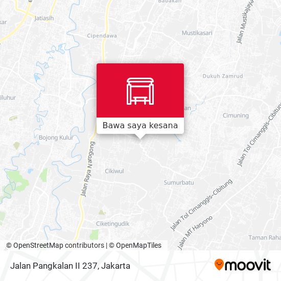 Peta Jalan Pangkalan II 237