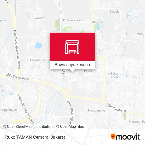Peta Ruko TAMAN Cemara
