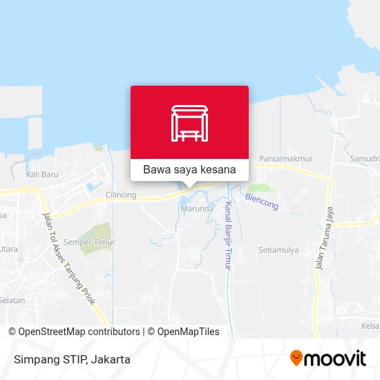Peta Simpang STIP