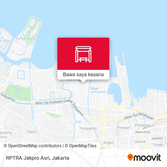 Peta RPTRA Jakpro Asri