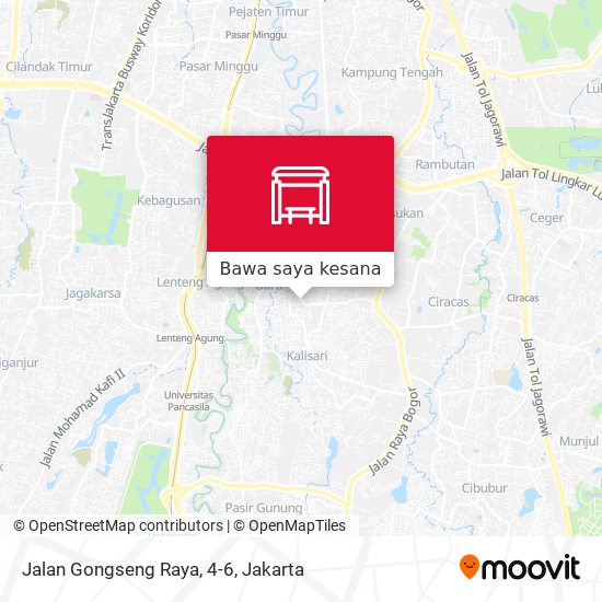 Peta Jalan Gongseng Raya, 4-6