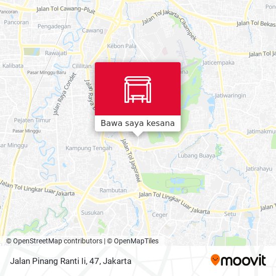 Peta Jalan Pinang Ranti Ii, 47