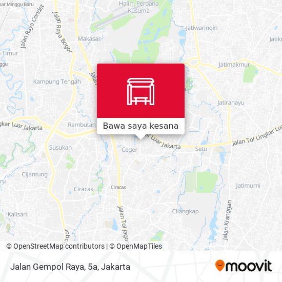 Peta Jalan Gempol Raya, 5a