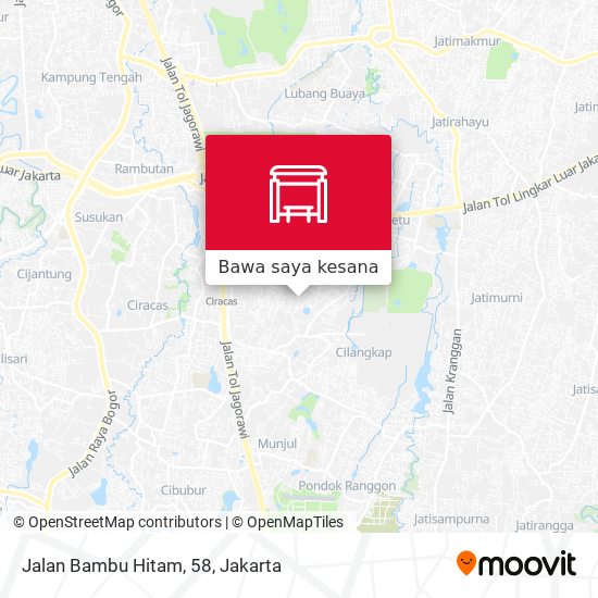 Peta Jalan Bambu Hitam, 58