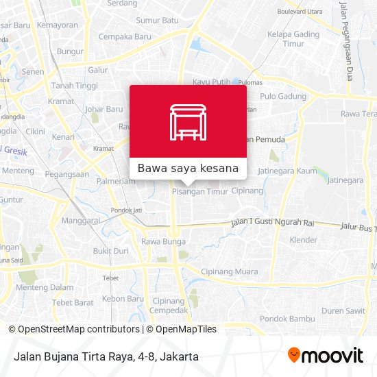 Peta Jalan Bujana Tirta Raya, 4-8