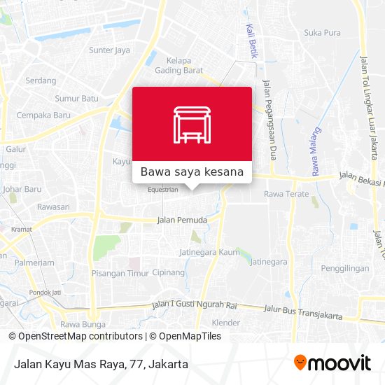Peta Jalan Kayu Mas Raya, 77