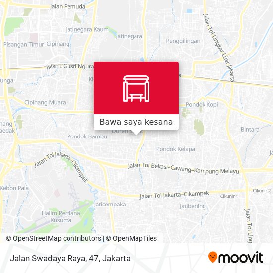Peta Jalan Swadaya Raya, 47